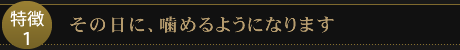 一日で仮歯が入り噛めるようになります